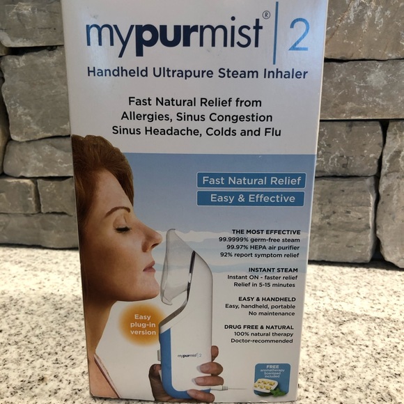 MyPurMist Other Nib Mypurmist 2 Handheld Ultrapure Steam Inhaler